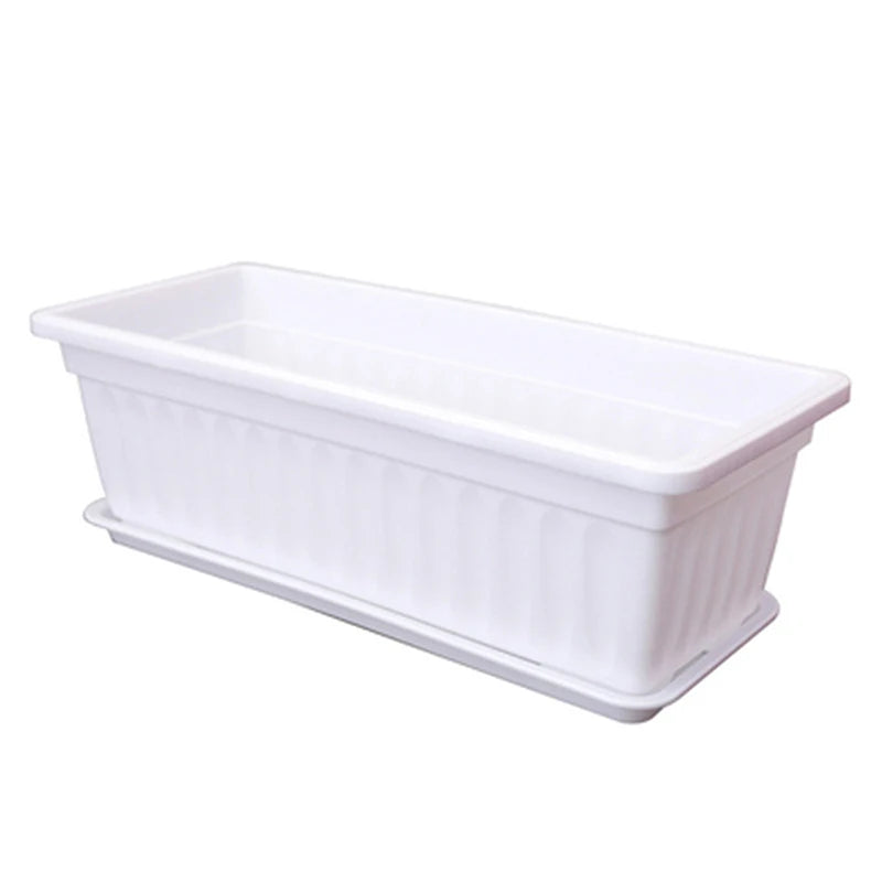 1 Plastic Rectangular Vegetable Planter