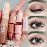 4 In1 Pearlescent ,Waterproof  Highlighter Eyeshadow Stick.