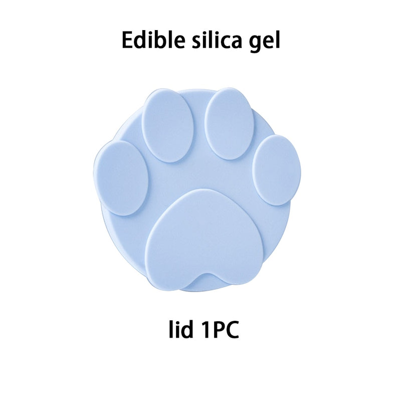 Silicone Pet Food Lid/Spoon.