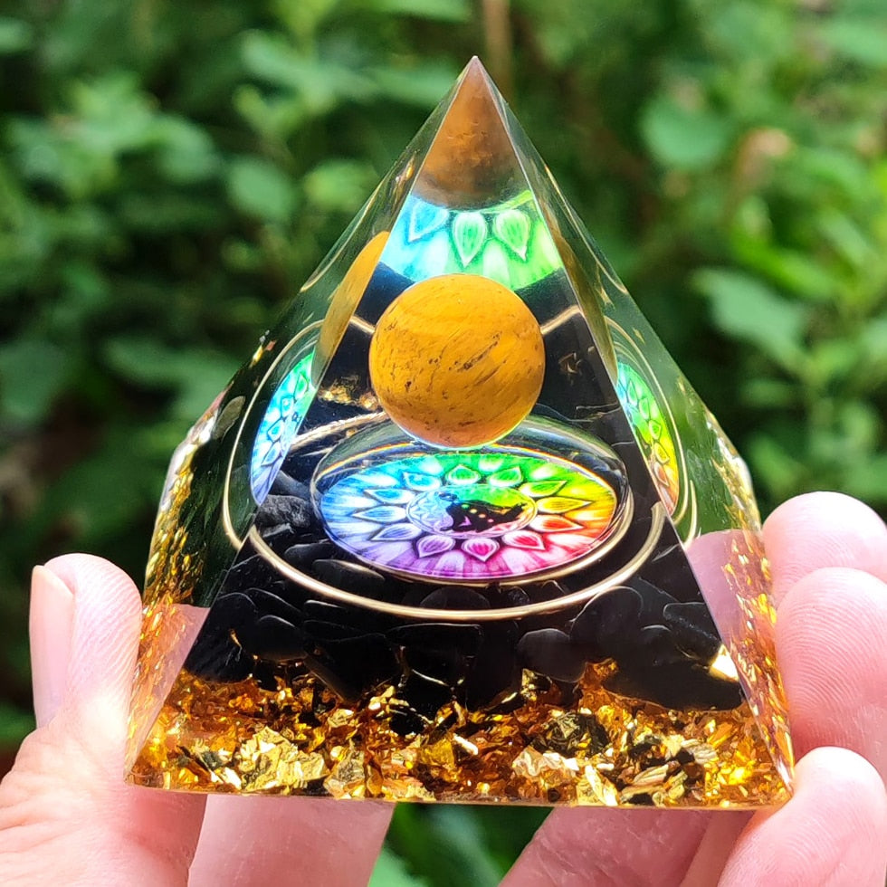 Energy Generator Orgone Pyramid For Meditaion.