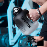 GIANXI  Plastic Sports Water Bottle With Straw