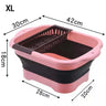 Silicone Foldable Strainer For Fruit Or Vegetables With Strainer
