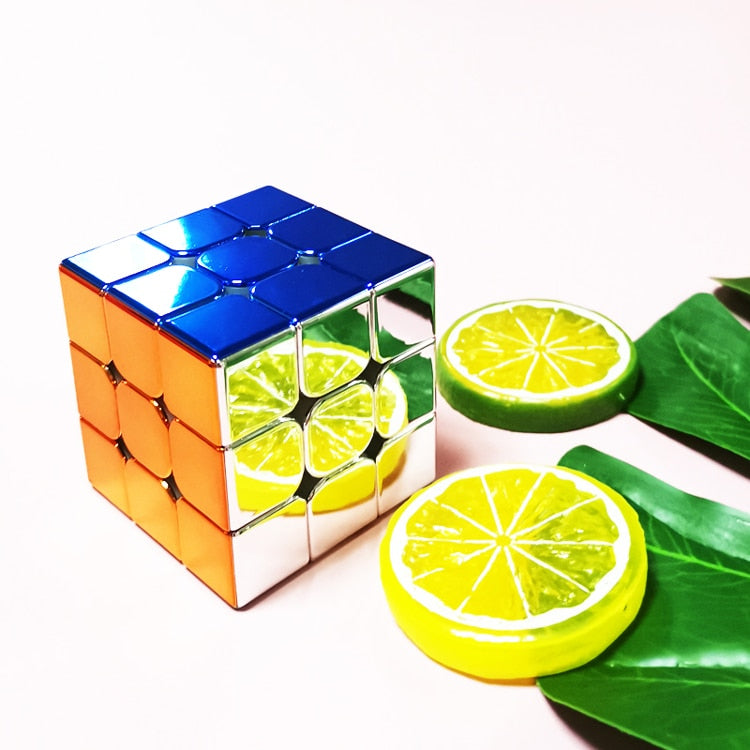 Cyclone Boys Plating 3x3x3 2x2 Magnetic Magic Puzzle Cube.