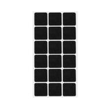 18/180Pcs  Round/Square Felt Adhesive Non-Slip Furniture Pads