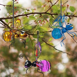 Solar LED Iron  Waterproof Hanging  Insect Tree Ornament