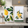 56CMx36CM Lemon Print Kitchen Dish Towel