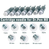 Dr Pen 5/10/20/50/100pcs  M8 Needle Cartridge Derma Pen Replacement ULTIMA-M8 Microneedling 11/ 16/24/ 36/ 42 Pin 5D Nano Needles