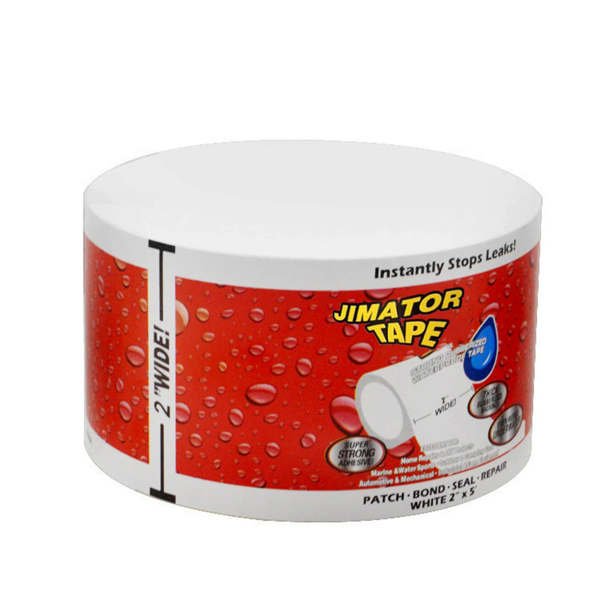 Super Strong Waterproof Tape Stop Leaks Seal Repairs & Insulate PVC Pipes Instantly!