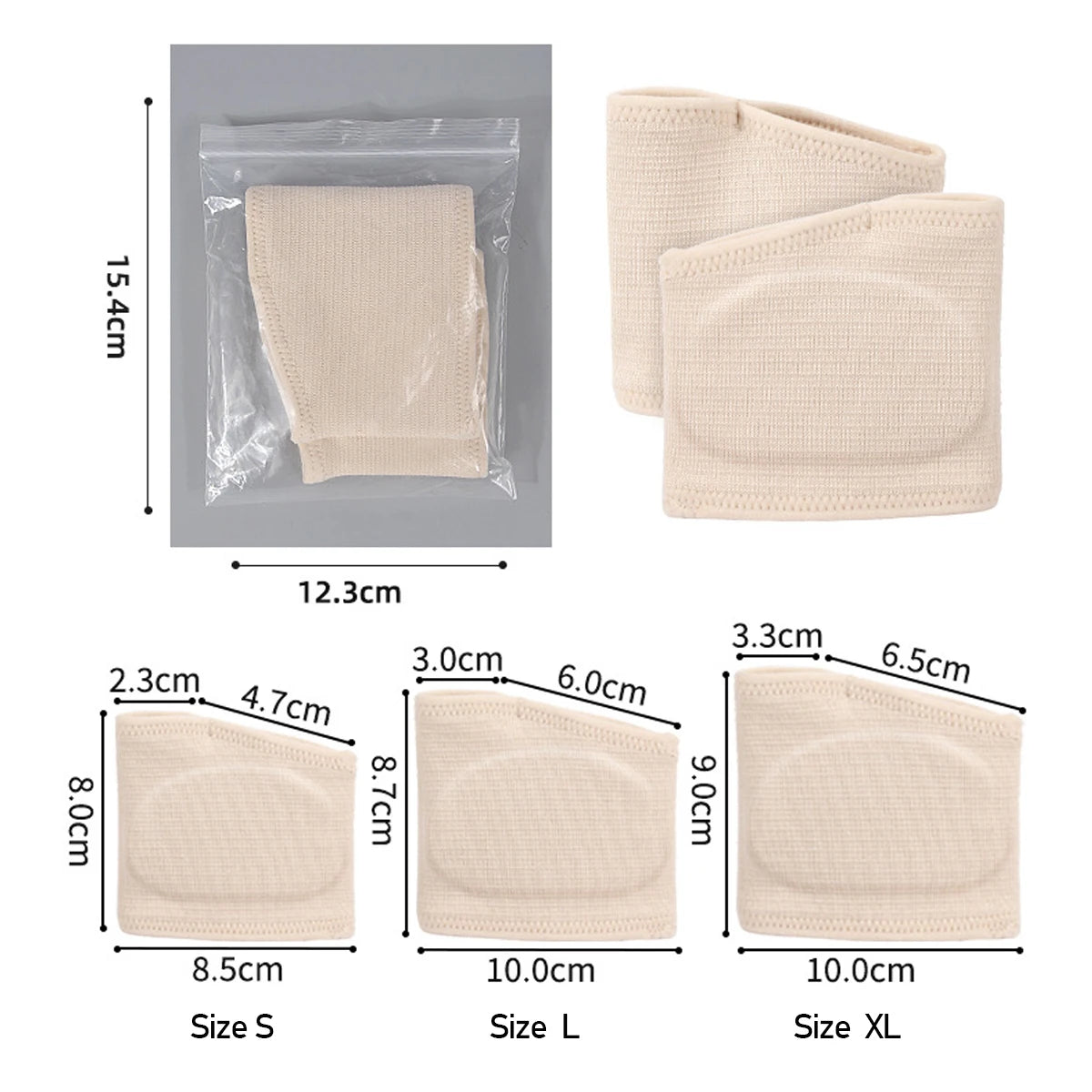 Silicone Forefoot Cushion Pads