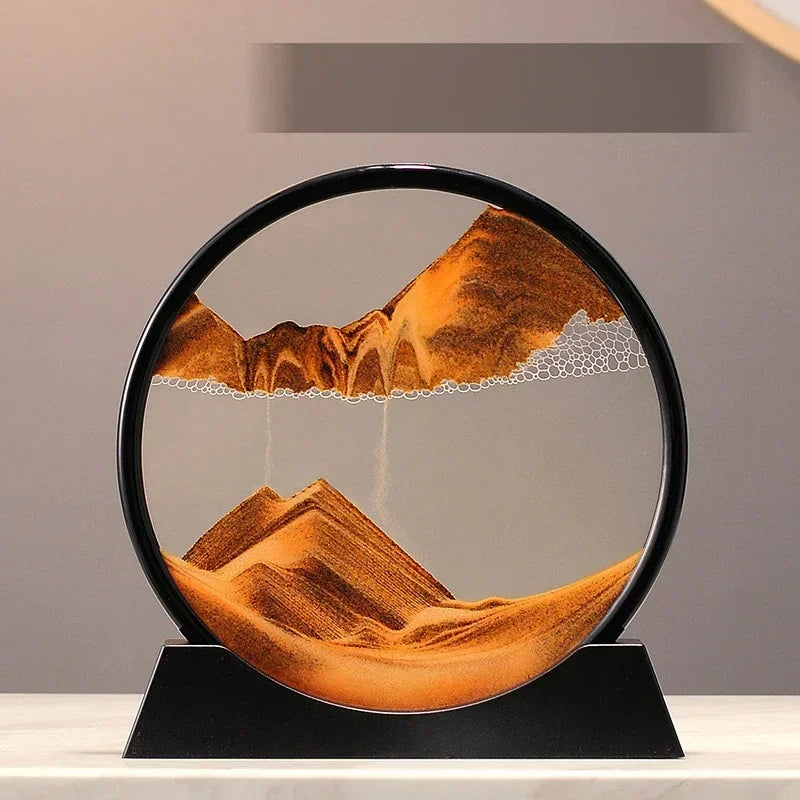 3D Dynamic Liquid Flowing Sand Art Frame