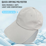 Men's Big Brim Breathable Retractable Sunshade Hat