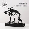 Metal Black Luminous Decoration Candle Holder