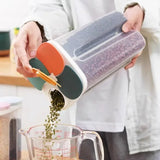 4 Grids Sealed Plastic Storage Container