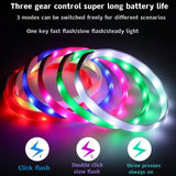 Led/USB Luminous PVC Waterproof Collar For Large Medium Or Small Pets