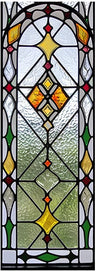 Electrostatic Vintage Stained Glass Window Sticker