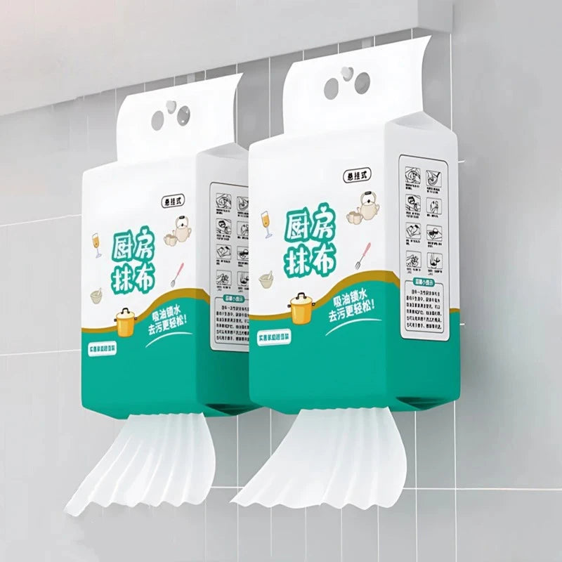 Disposable Hanging Kitchen Wipes