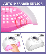 380W UV/ 81LED Manicure Lamp With Handle