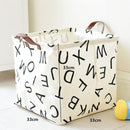 Foldable Canvas Cartoon Animal Laundry Basket OR Toy Storage.