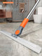 Silicone Magic Broom With Wiper For Floors Or Glass With 82-125 Extension and 180 Degree Swivel