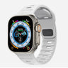 Silicone Straps For Apple Watch Band 9 8 7 6 SE 5 4 3 38mm 40mm 41mm 42mm 44mm 45mm Bracelet iWatch Series Ultra 3 2 1 Band 49mm