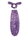 Ladies Satin Sleep Cap with Tie And Hairband