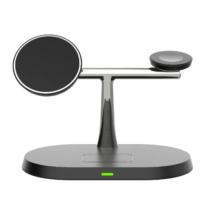 3 in 1 30W Magnetic Wireless Charger Stand For iPhone 14 13 12 Apple/Samsung Watch 5-8 & Airpods.