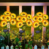 Solar Garden Sunflower Lights