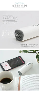 5in1 Portable Handheld USB Multi-Function/Bluetooth Fan With Power Bank