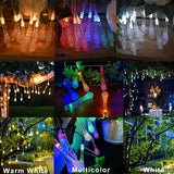 Outdoor Solar Teardrop 8 Mode Lights