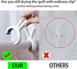 1/3/6/12Pcs Plastic Clothes Pins with Strong Anti-Rust Springs