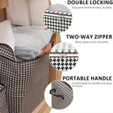 Large Capacity Folding Stackable Storage Boxes With Handles