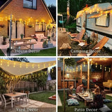 Outdoor Solar Teardrop 8 Mode Lights