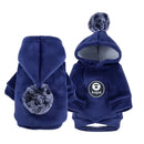 Pet Fleece Hooded Winter Coat