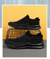 Men's Breathable Slip On Walking Sneakers.