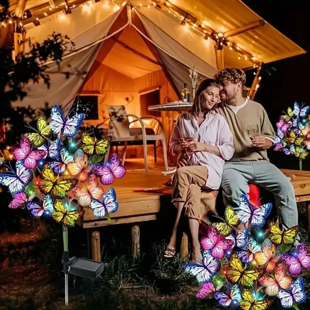 Solar LED Garden Butterfly Decoration