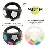 Pet's Soccer Ball With Carrying Handle For Throwing