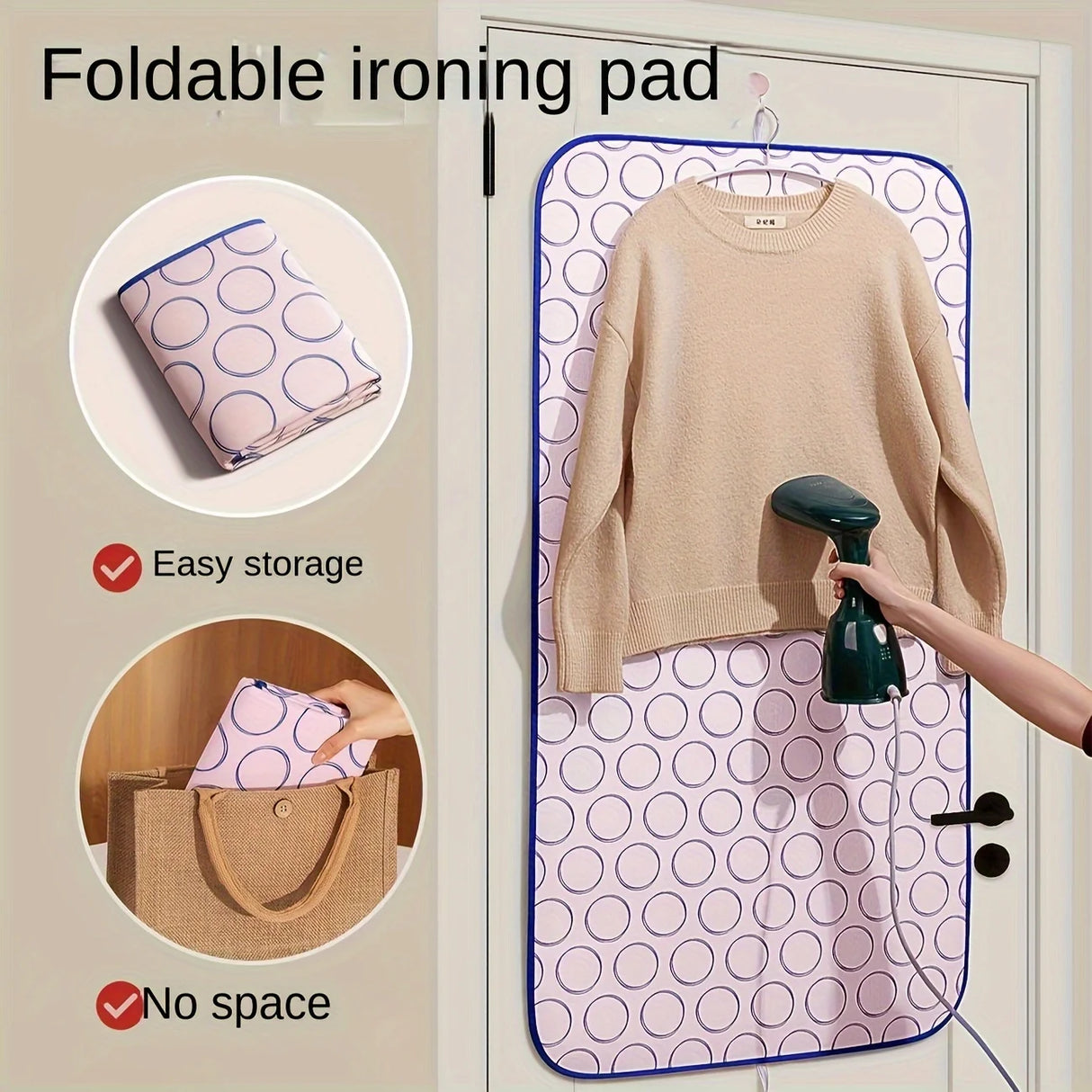 Foldable Waterproof High-Temperature Resistant Ironing Mat