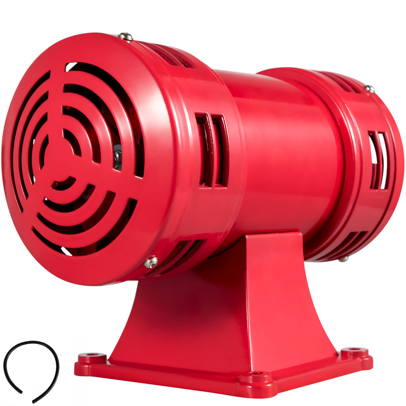 VEVOR 400W Air Siren Boat Alarm with Low-Noise140 Decibel.  Outside made of steel,  motor driven Emergency Warning MS-490