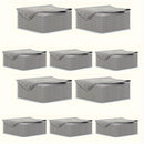 5/10/20/50/100pcs Gray Ultra-fine Absorbent Fiber Cleaning Cloth