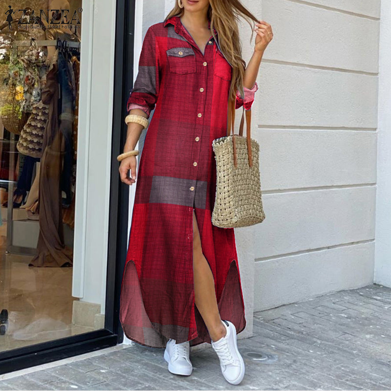 ZANZEA Women's Casual Dress.