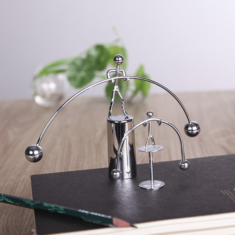 Newtons Cradle Steel Balance Ball for your desk or Children's Educational toy.