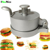 Aluminum Burger Mold.