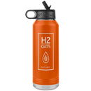H2Oats 32oz Water Bottle Tumbler