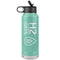 H2Oats 32oz Water Bottle Tumbler