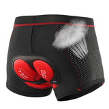 Men's NEWBOLER Breathable 5D Gel Pad Shockproof Cycling Shorts.