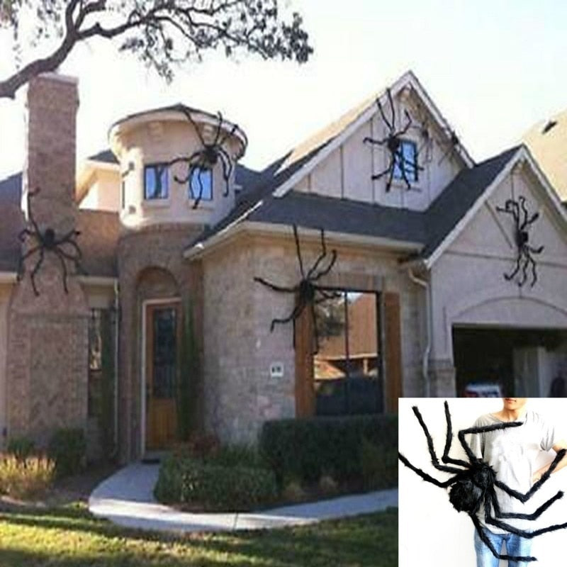 200cm Halloween Hanging Giant SPIDER Decoration.