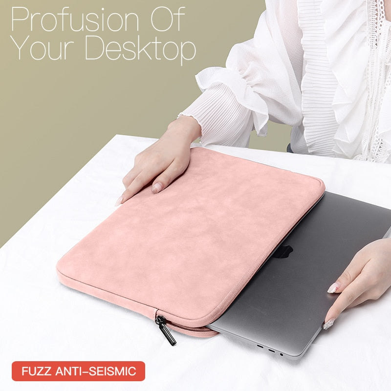 Laptop Sleeve Case 13, 14, 15.4, OR 15.6 Inch For HP DELL Notebook, Mac book, Air Pro 13.3.