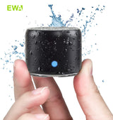 EWA A106 Pro Mini Bluetooth Speaker with Custom Bass Radiator, IPX7 Waterproof, With Travel Case