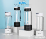 ALTHY Hydrogen Rich Water Generator Bottle Cup - DuPont SPE PEM Dual Chamber Maker lonizer - H2 Inhalation device