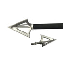 3/6/12/24pcs Archery  Broadhead Hunting Sharp 100/125 Grain Arrow Head 3 Blade Stainless Alloy Arrowhead Screw-In Tips